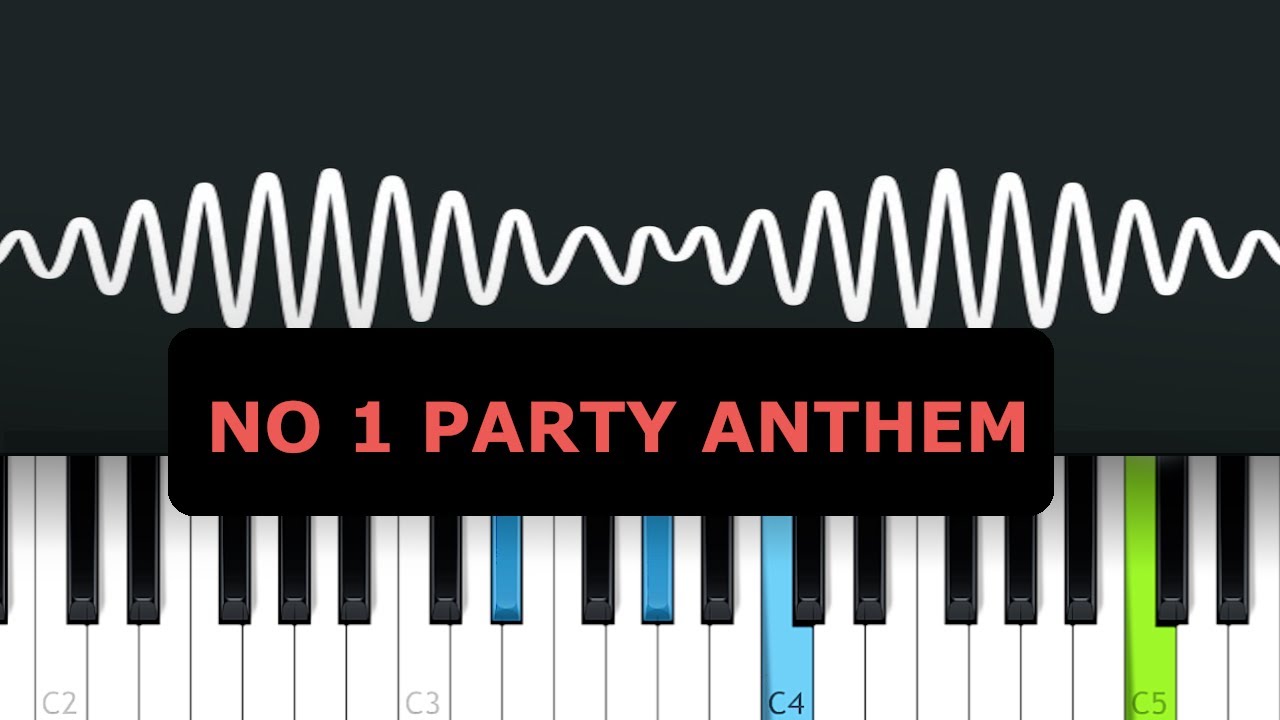 Arctic Monkeys - No. 1 Party Anthem (Piano Tutorial)
