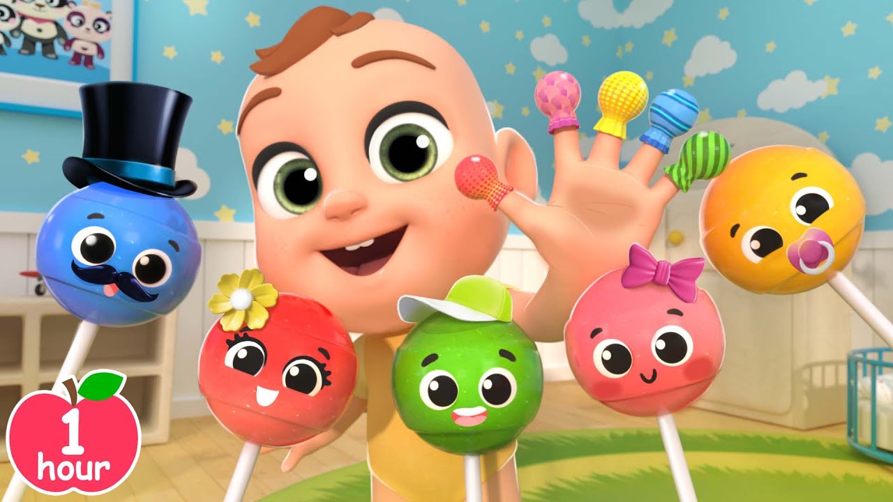 Attrape le Lollipop | Chanson de la Famille Doigt  | Lalafun en Français – Chansons pour les petits