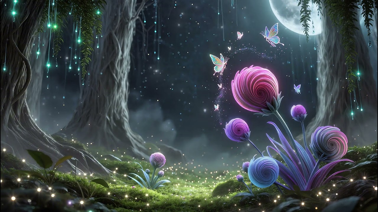 Moonlit Forest Flute 🌙 Traditional Chinese Instrumental Music for Relaxation & Meditation