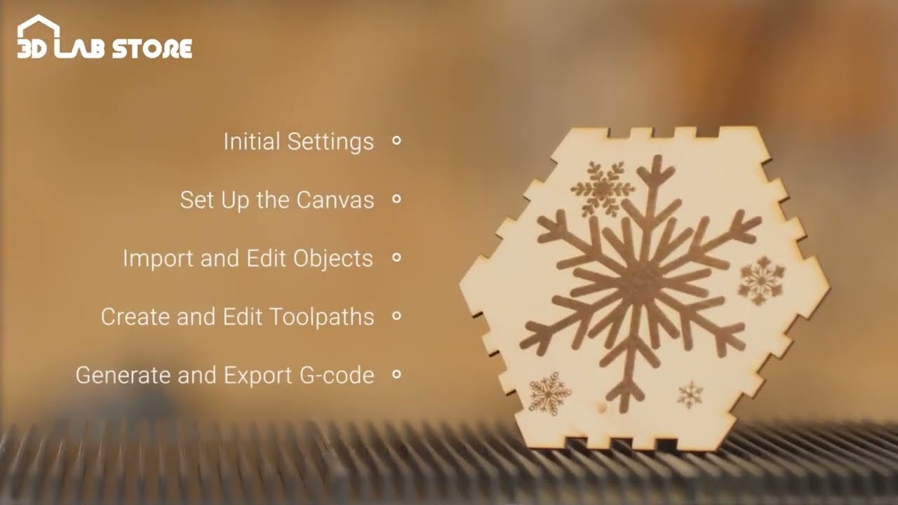 Intro to Snapmaker Luban 4.0 for Laser Engraving and Cutting 丨 3D Lab Store