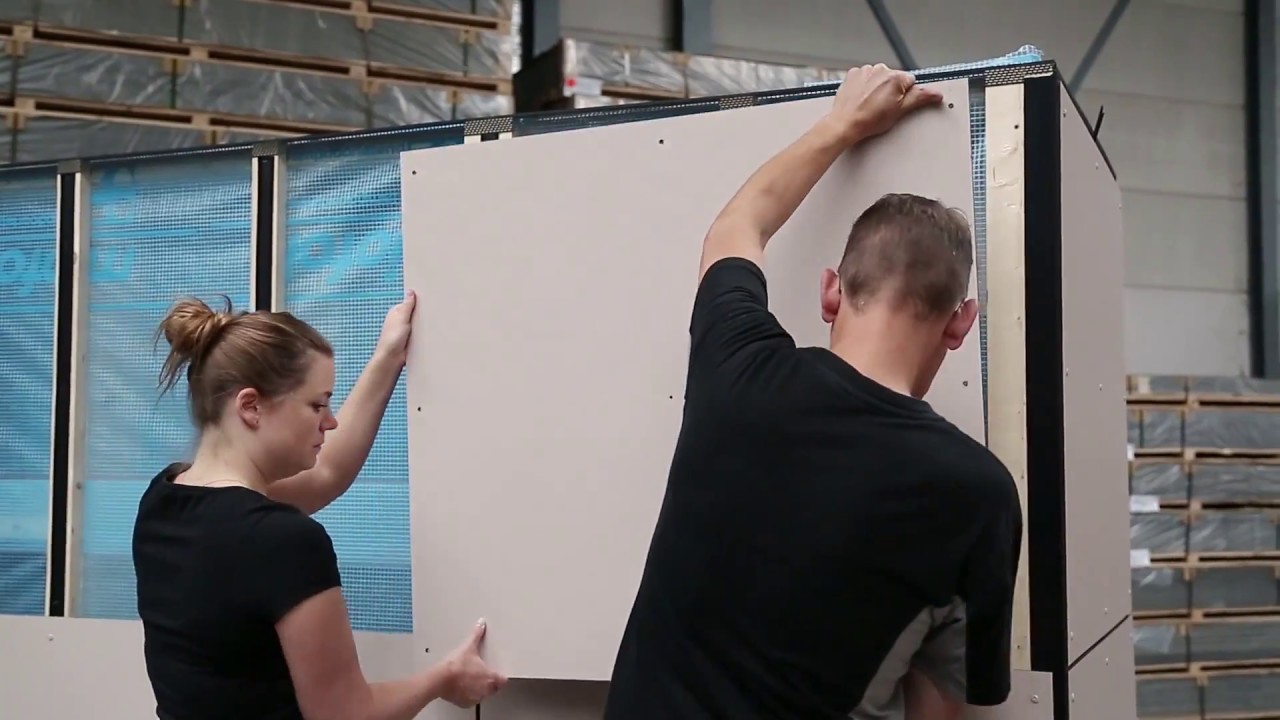 Massief NT gevelbekleding geschroefd - montage instructievideo