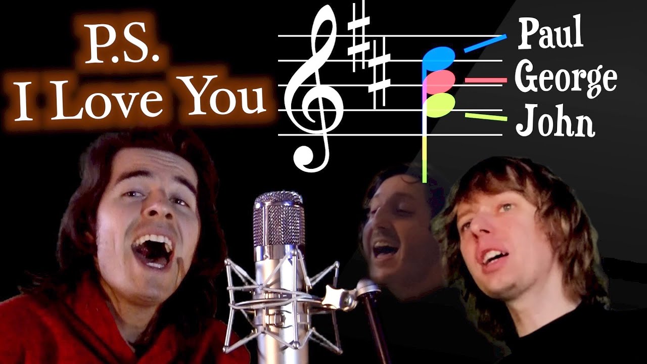 P.S I Love You | Vocal Cover | 3-Part Harmony Isolated