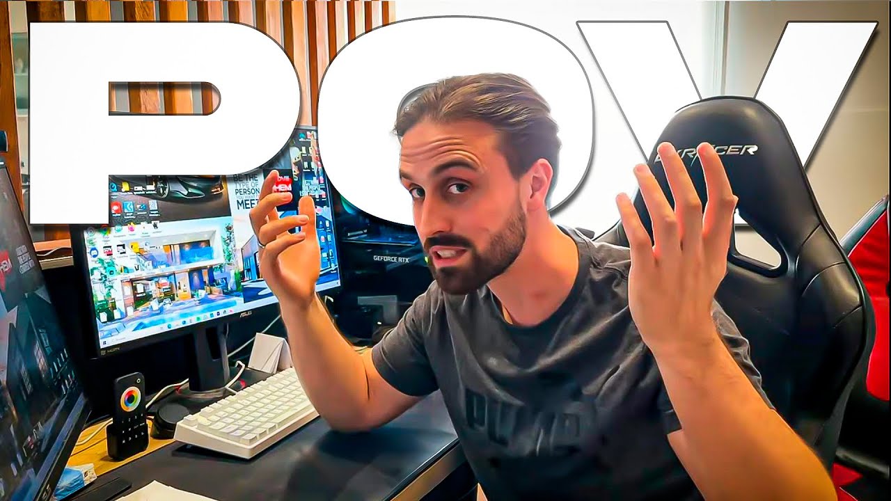 pov: rotina de um jovem que quer viver da sua marca