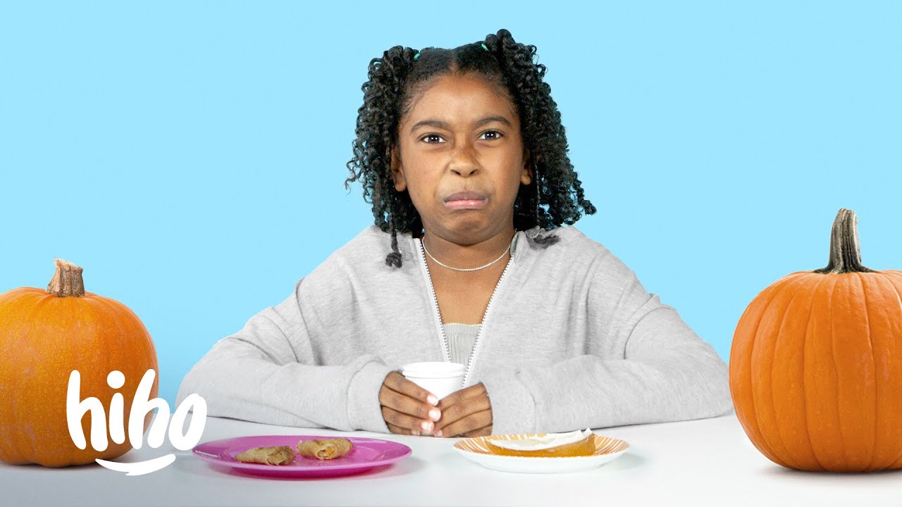 Kids Try Pumpkin Spice Foods | Kids Try | HiHo Kids