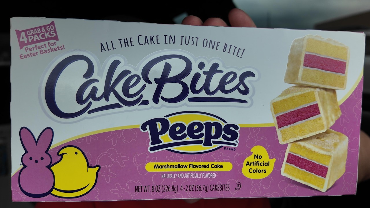 Обзор пирожных Peeps Cake Bites