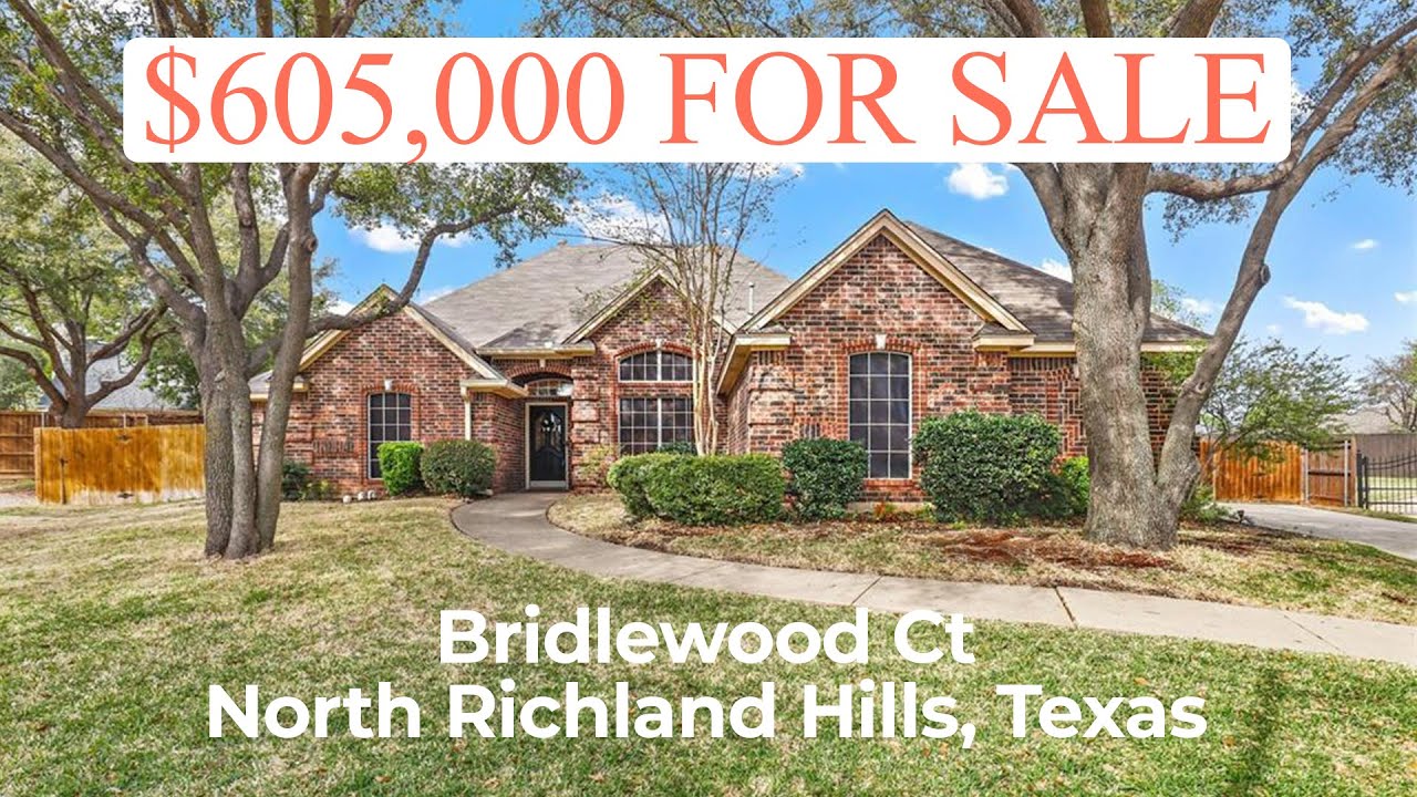 For Sale 7601 Bridlewood Ct, North Richland Hills, Texas | Home Tour