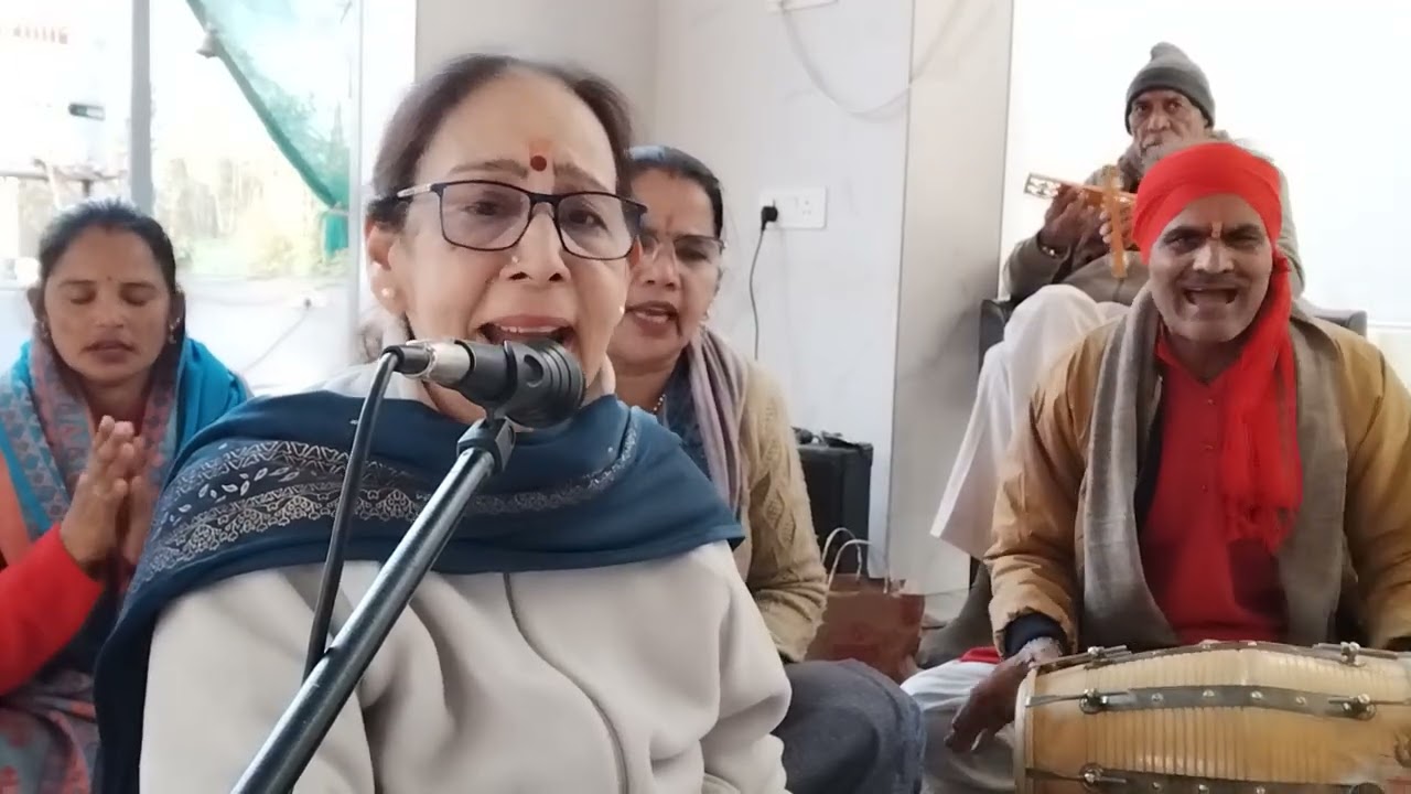 🌺हरि भजन🌺🪴 डोर सांवरे दे हथ लग गई, कि मुरली वाला लुट ले गया 🍁🚩#bhajan #harikirtan #kirtankebhajan 🌿🌺