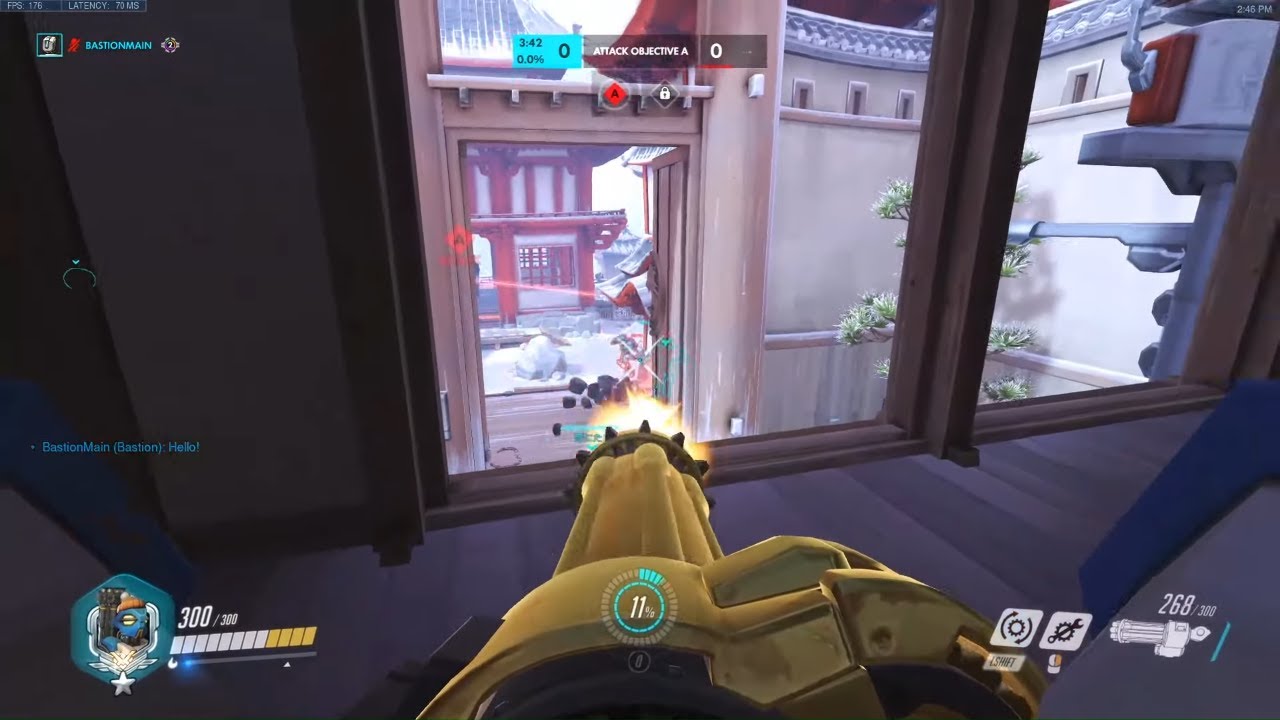 ONE TRICK BASTION -TheBasti0nMain! OVERWATCH GAMEPLAY SEASON 25 TOP 500