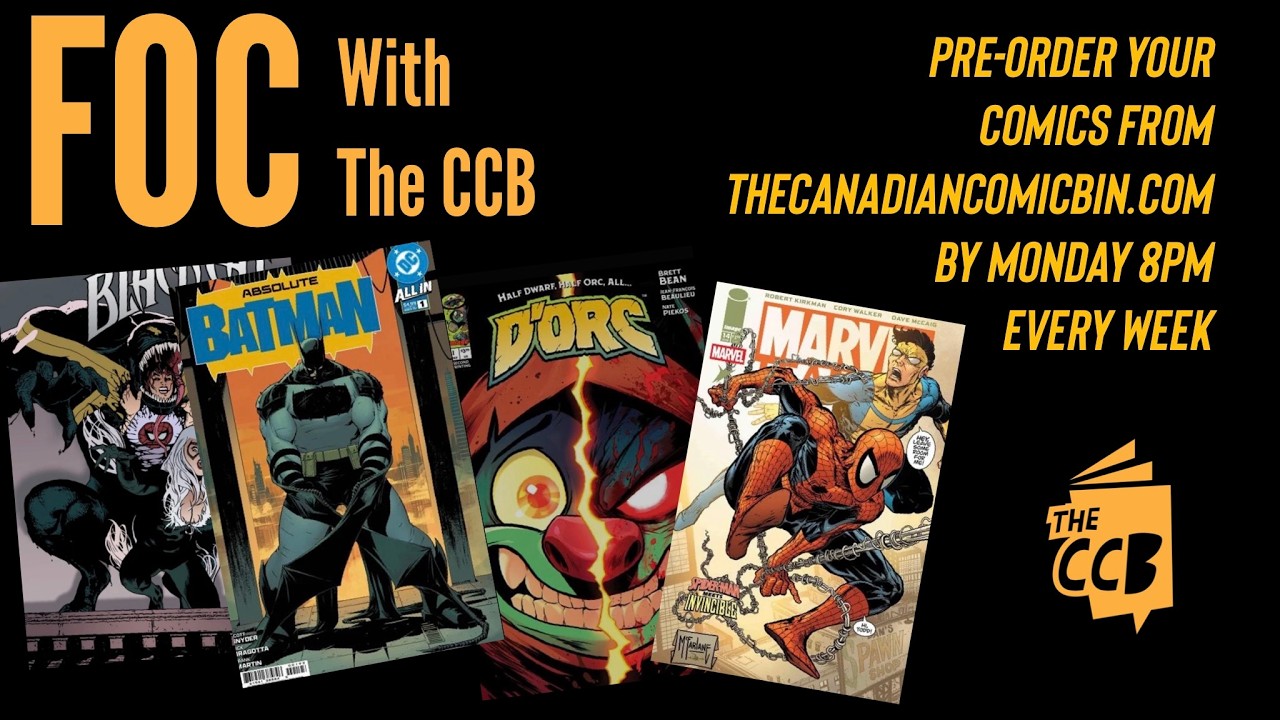 COMIC BOOK FOC With THE CCB - Feb 7 , 2026 - What comics are you Buying?