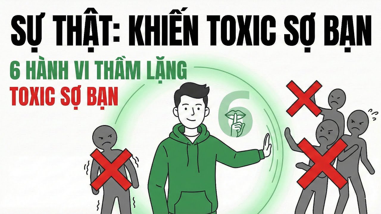 6 Hành Vi Thầm Lặng Khiến Người Độc Hại Sợ Bạn (Hãy Thử Ngay) | Lộ Trình Bứt Tốc 90 Ngày
