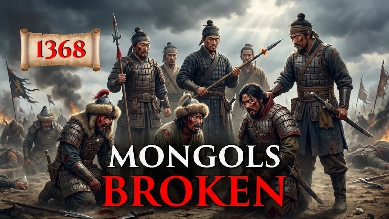 How Chinese Rebels Ended 100 Years of Mongol Rule: The Ming Dynasty's Rise 1368