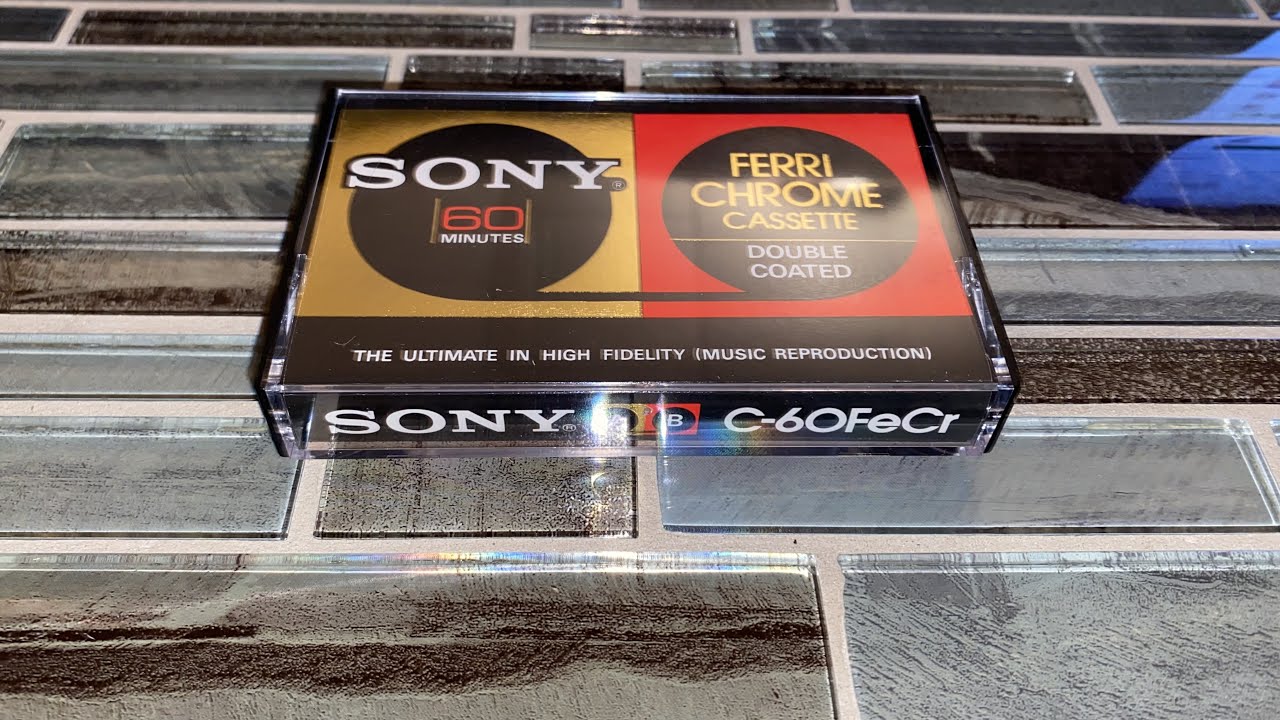 Sony C-60 FeCr Type III Ferri-Chrome NOS Cassette Tape