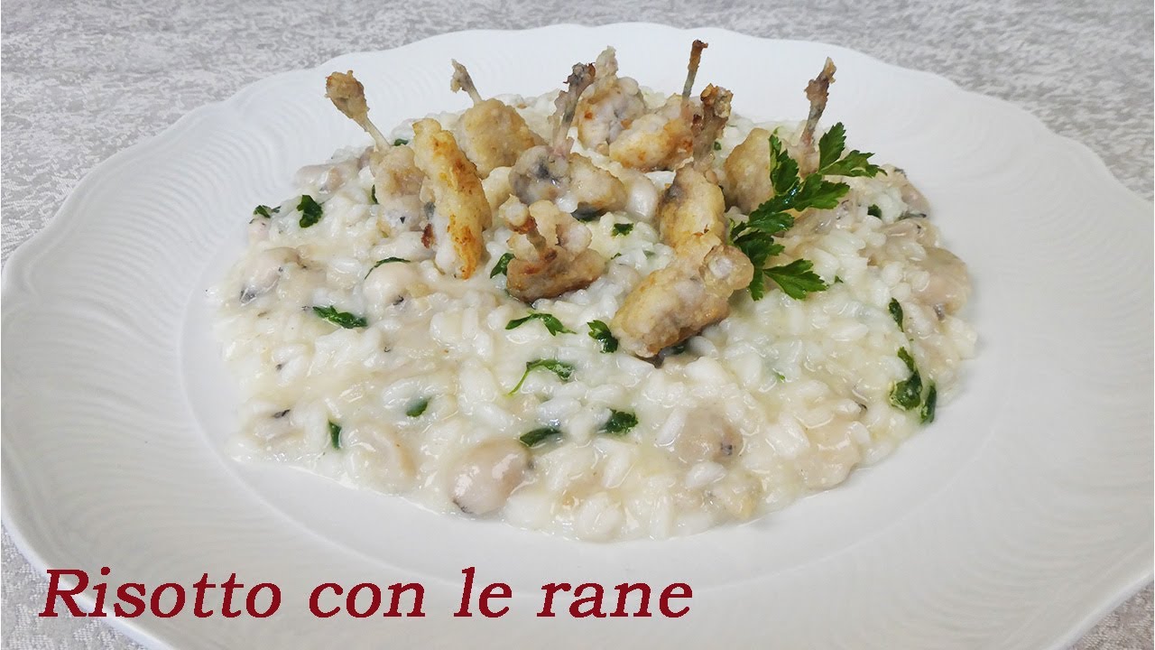 Ricetta Risotto con le rane - LericettediGian