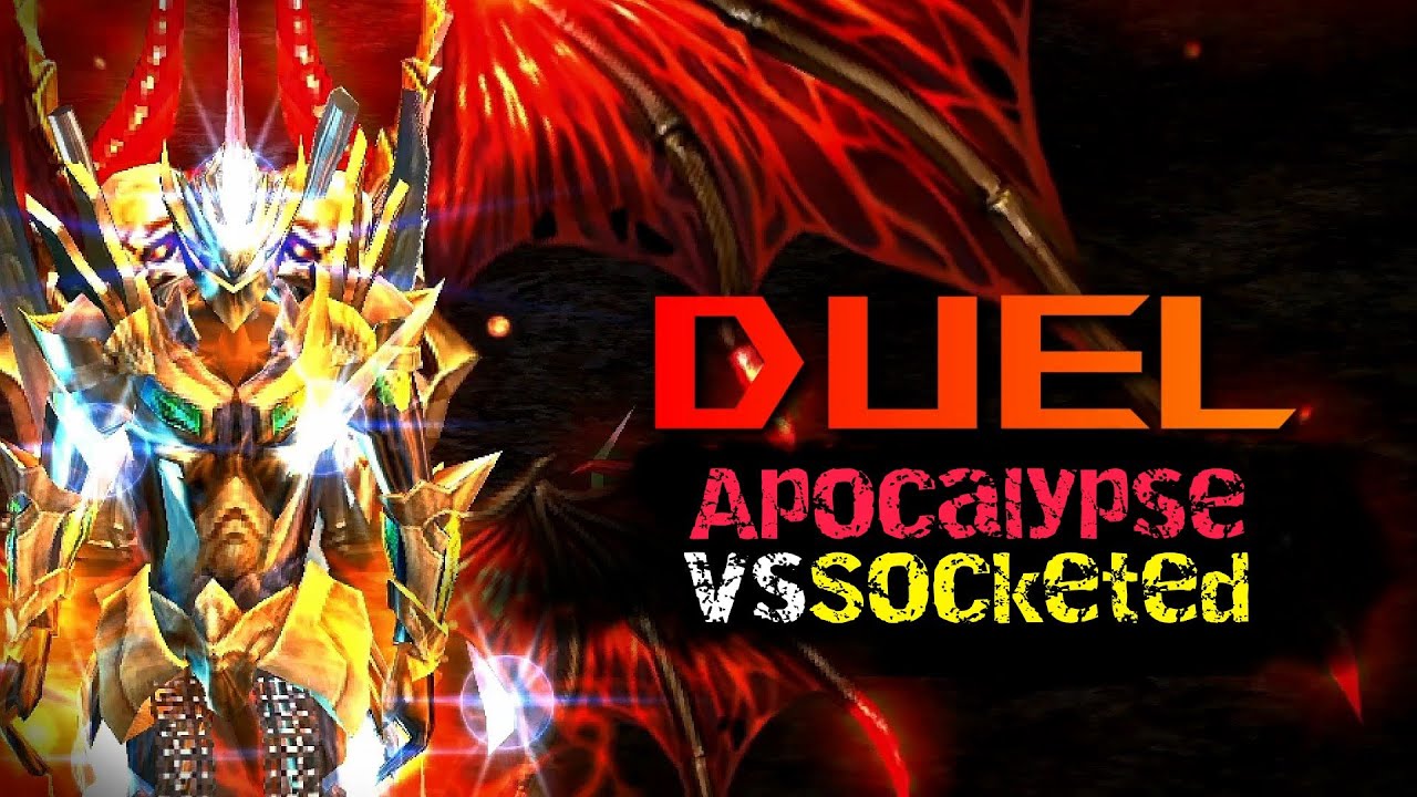 Apocalypse Set vs Socketed Set Duel - Season 18 - MU Global Webzen