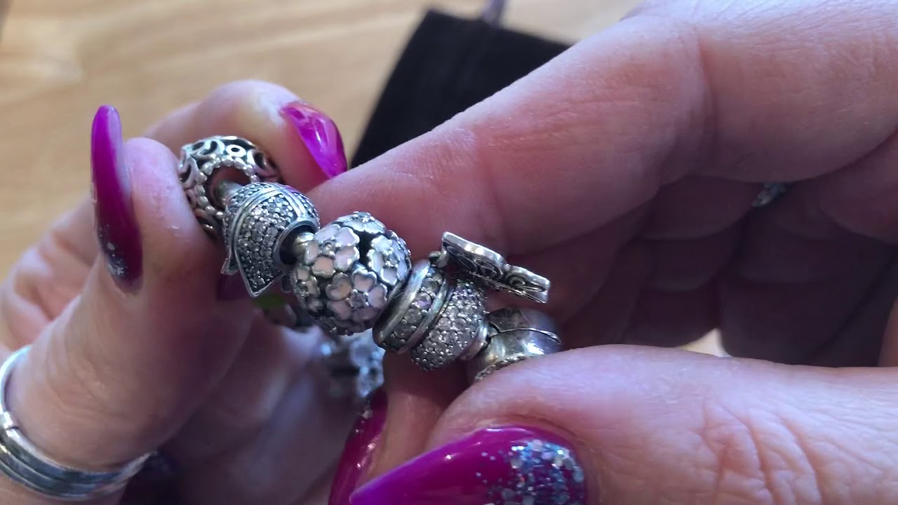 Какие шармы можно купить с Aliexpress под Пандора. Нанизываю браслет