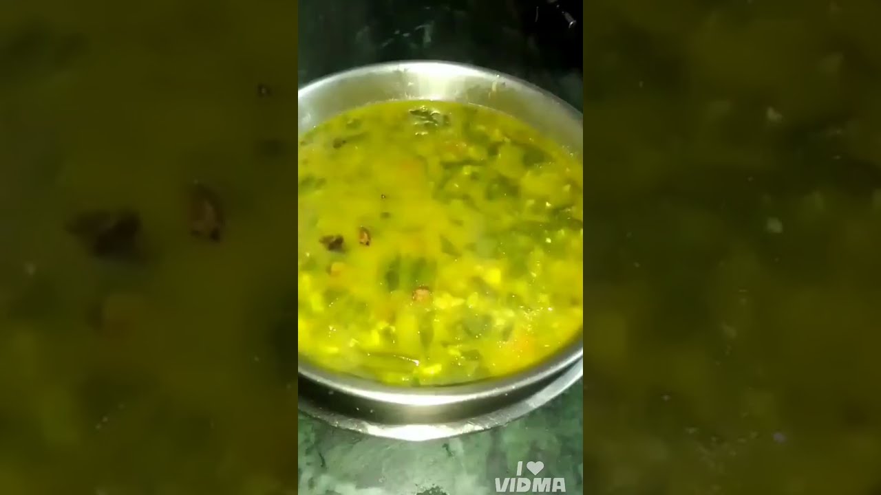 पालक साग वाला दाल का सिम्पल रेसिपी 