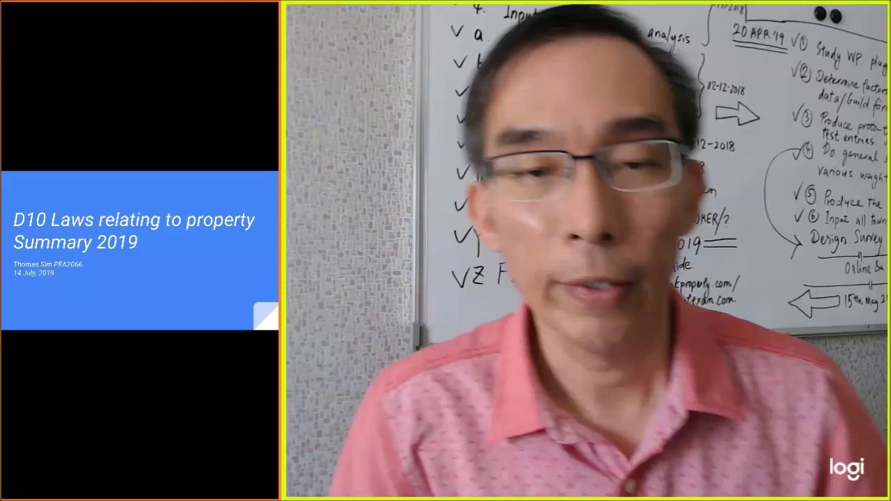Laws relating to property Summary 2019