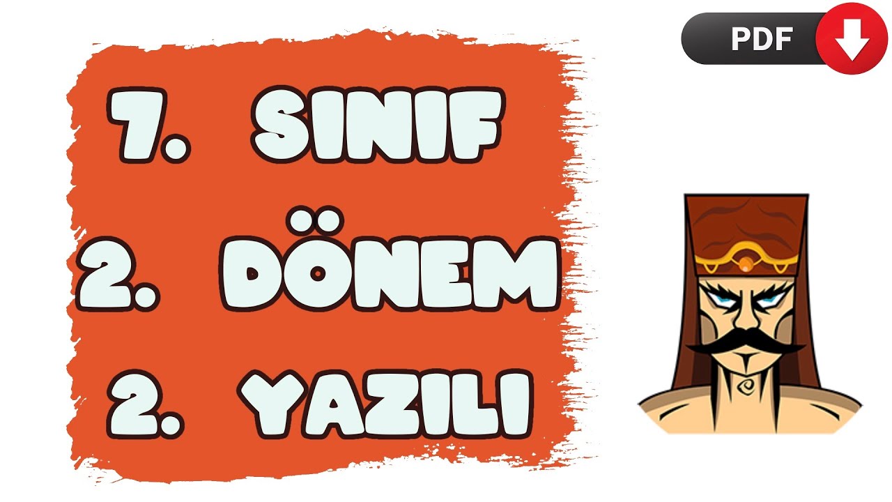 7. SINIF SOSYAL BİLGİLER 2. DÖNEM 2. YAZILI - 2023