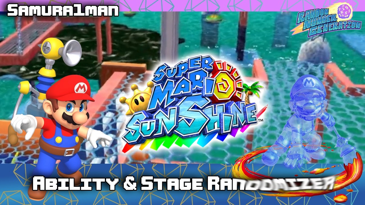 Super Mario Sunshine - Random Number Generation - GDQ Hotfix Speedruns