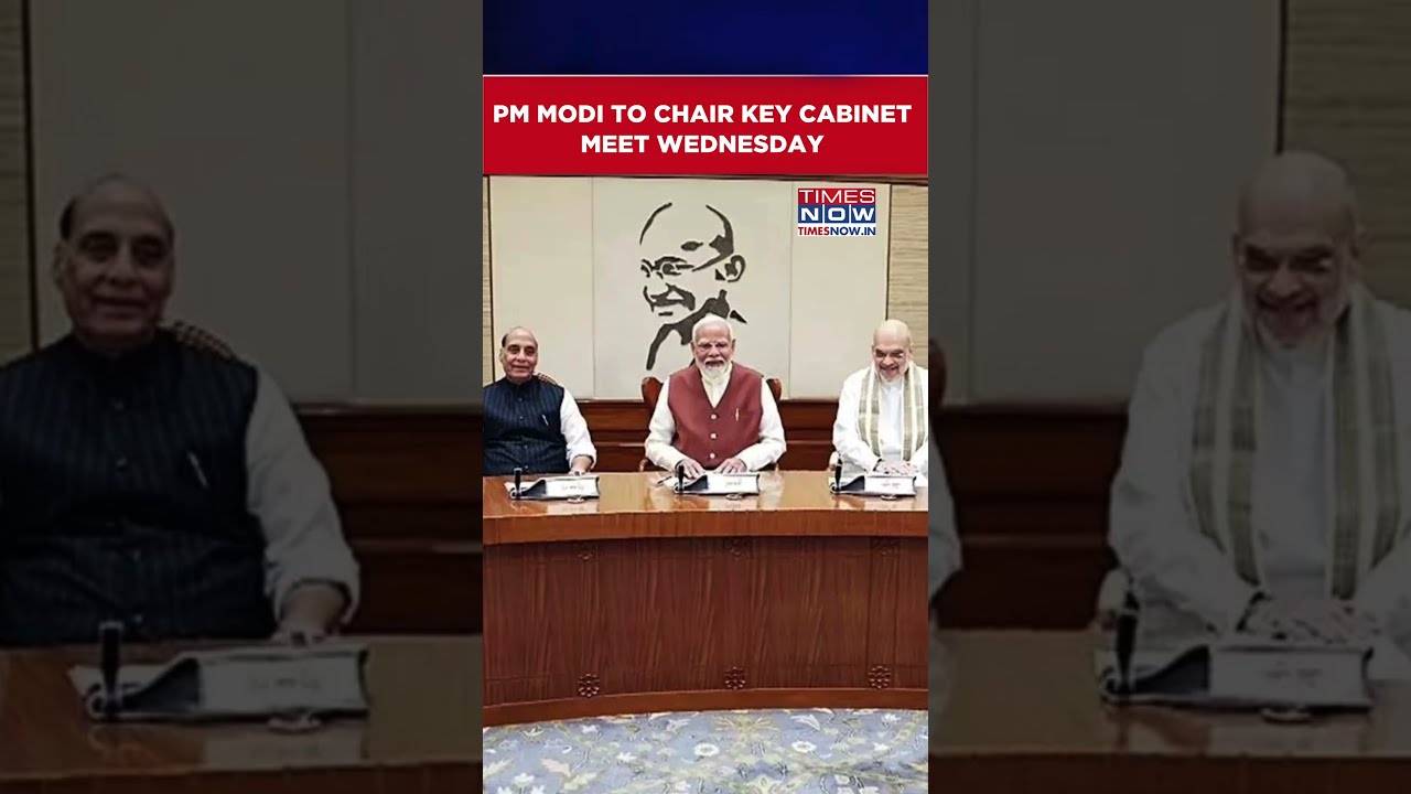 PM Modi To Chair Key Cabinet Meet On Wednesday | Big Governance Decisions On Agenda #shorts
