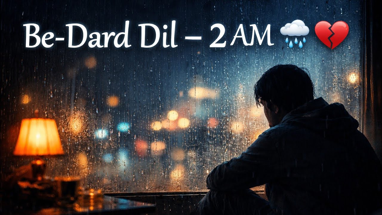 💔 2 AM & No One Cares | Be-Dard Dil 🌧️ Sad Lofi Song
