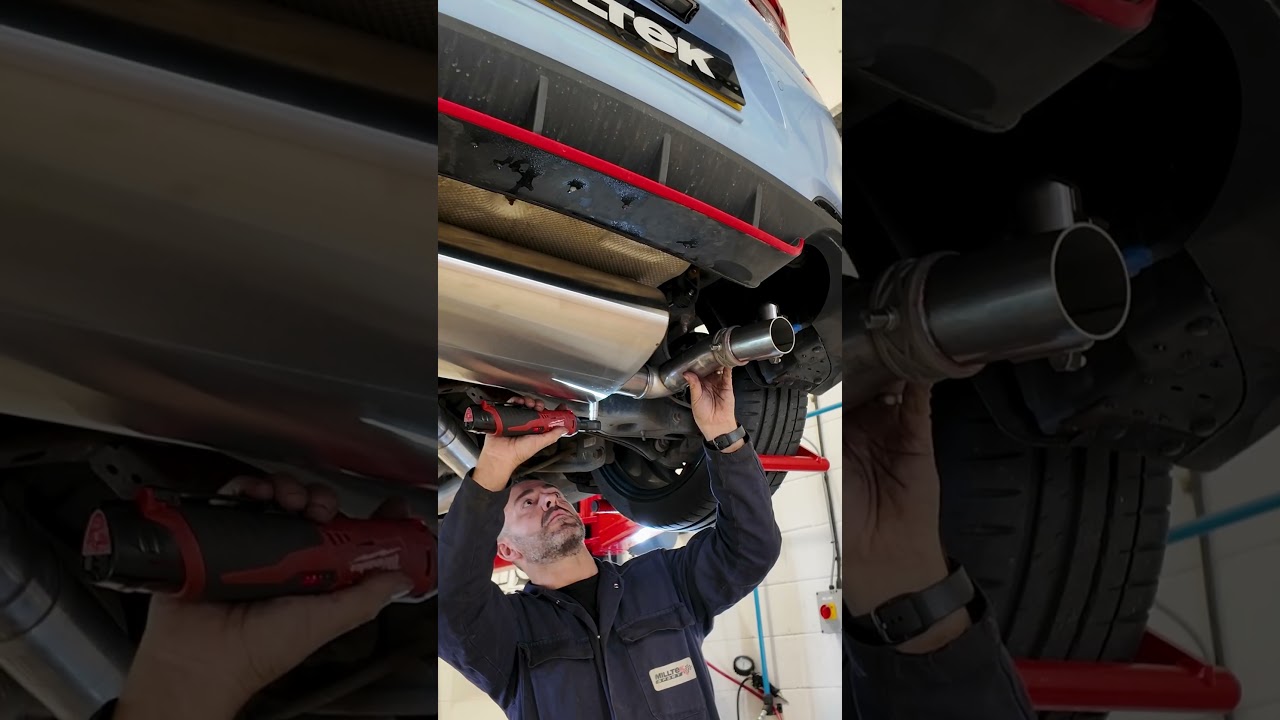Installing a Milltek exhaust - Hyundai i30N