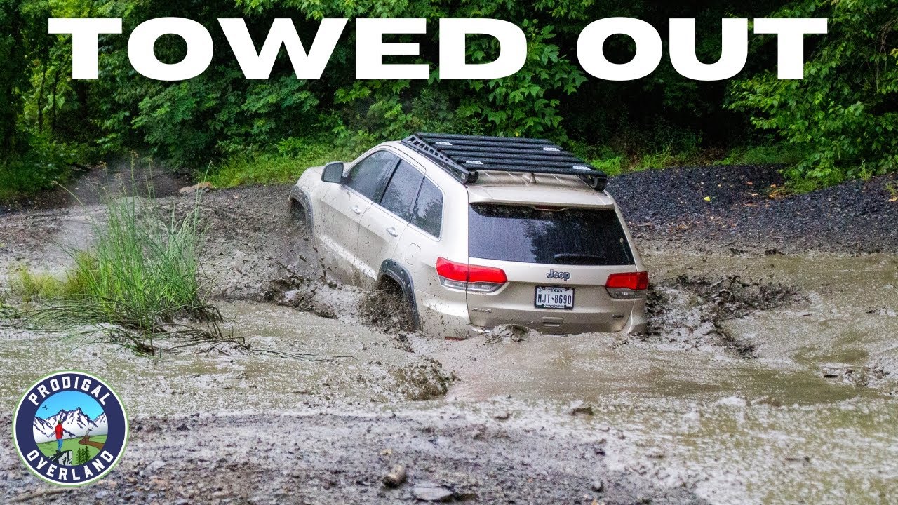 Jeep Grand Cherokee (WK2) Overheats | Coolant issues on Trail 11 Windrock Off Road Park