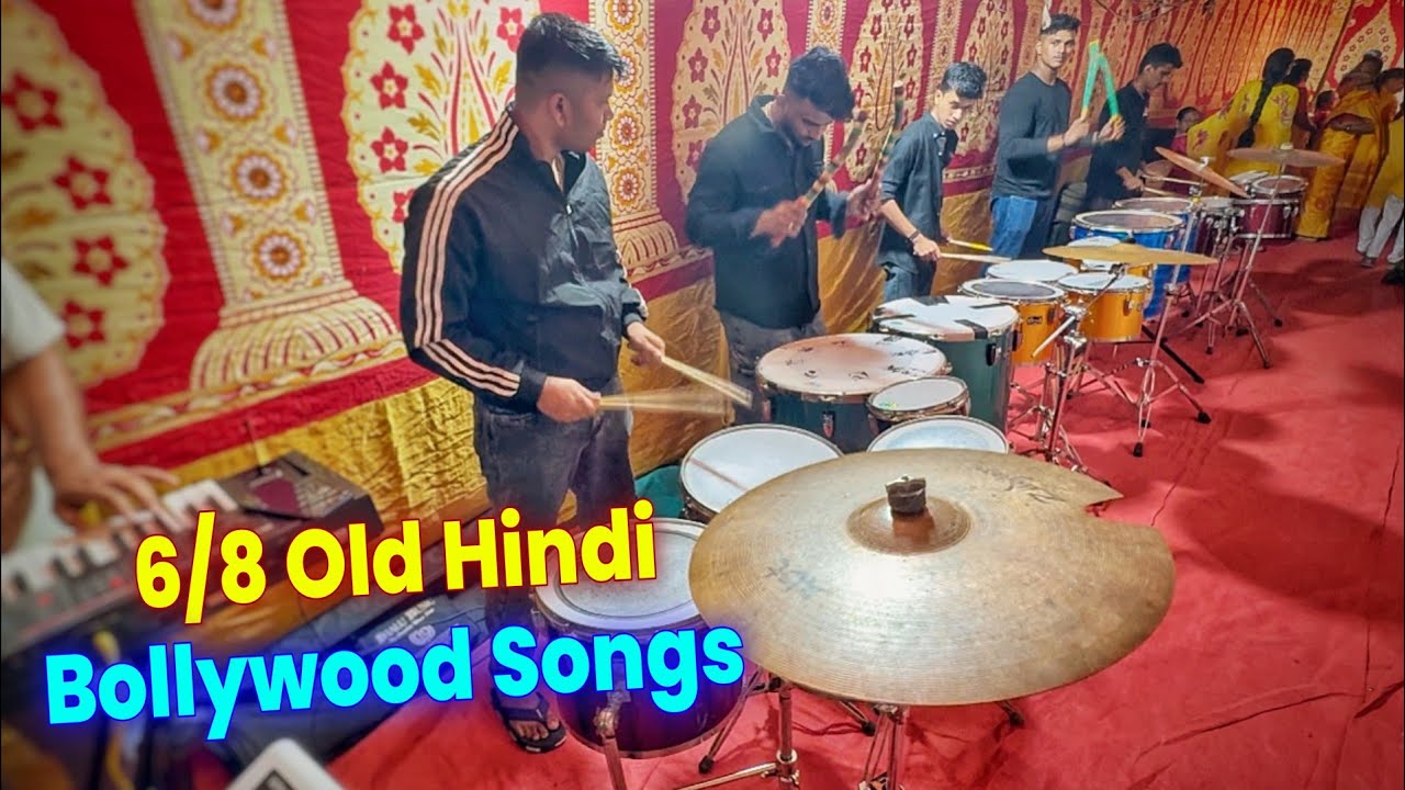 6/8 Old Hindi Bollywood Songs 🔥 | Beat Bugs Band 2025 | 90s Evergreen Hindi Song | Banjo Party 2025