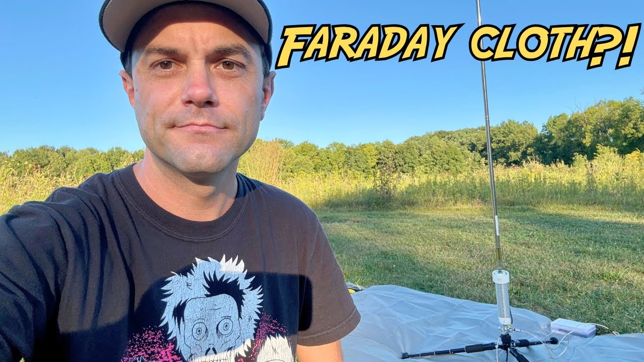Does This Weird Cloth Help My Antenna? Fun POTA Experiment!