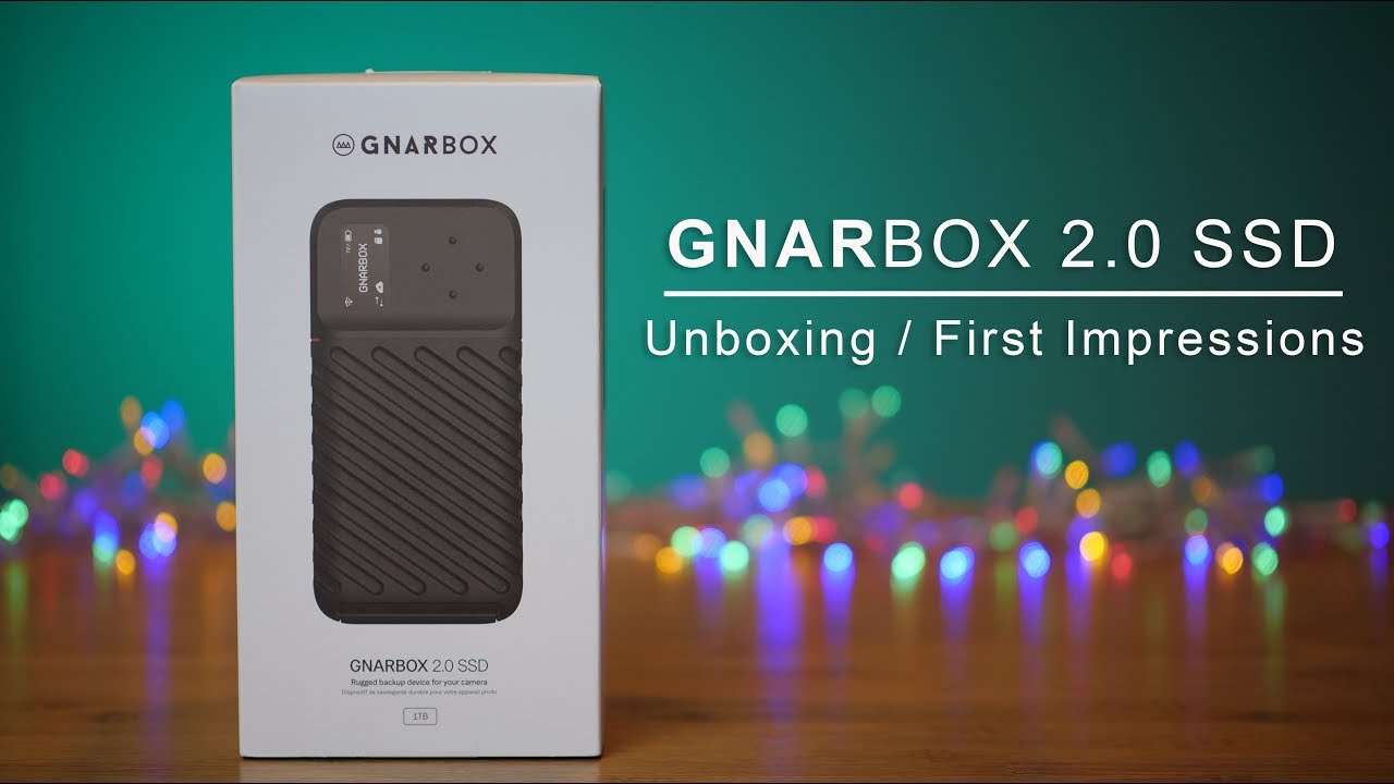 GNARBOX 2.0 SSD | Rugged Backup Device | First Impressions | 4K  gnarbox review