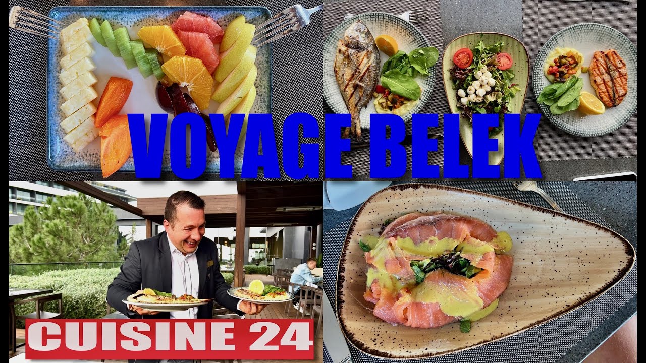 VOYAGE BELEK GOLF & SPA / CUISINE 24 RESTAURANT 🍓🍰🥩🥨🍩☕️🍪🍕🍗/ РЕСТОРАН  24/7