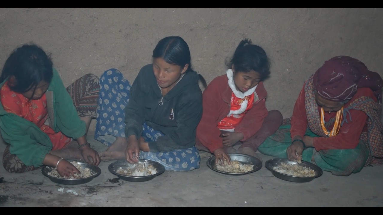 Cooking green bean curry in the village ll Rural village life
