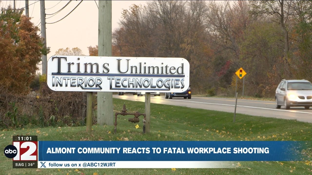 Almont community reacts to fatal workplace shooting
