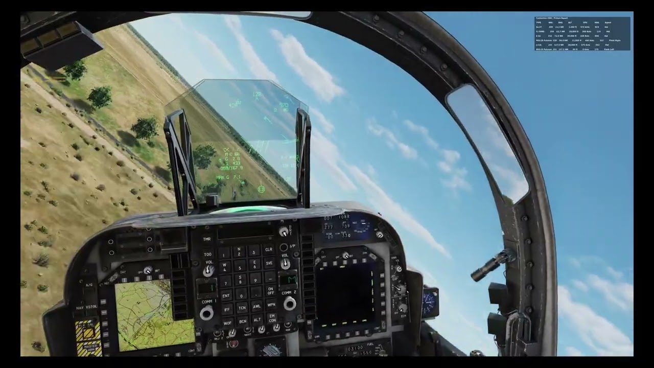DCS: атака SA-10 и уклонение от Су-27