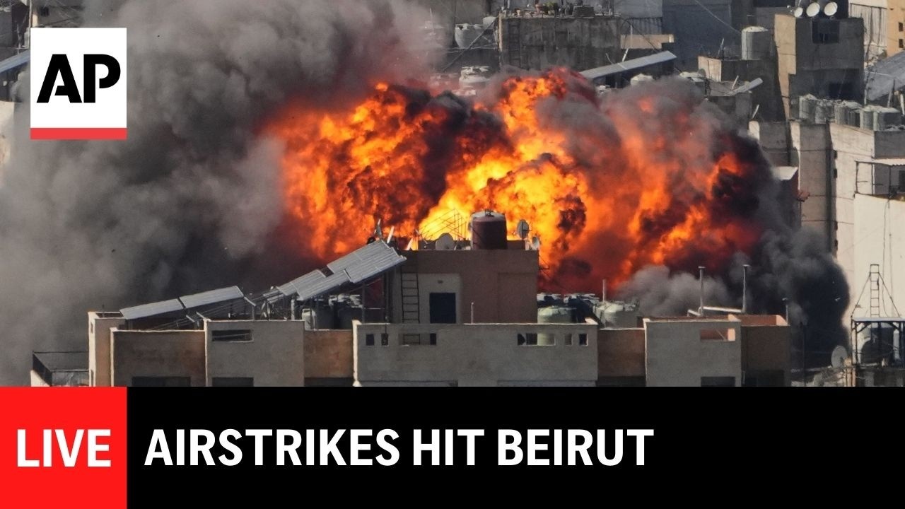LIVE: Beirut skyline as Israel ramps up operations in Lebanon