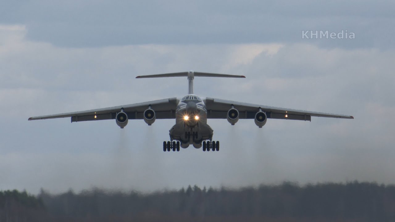 взлёт Ил-76М 