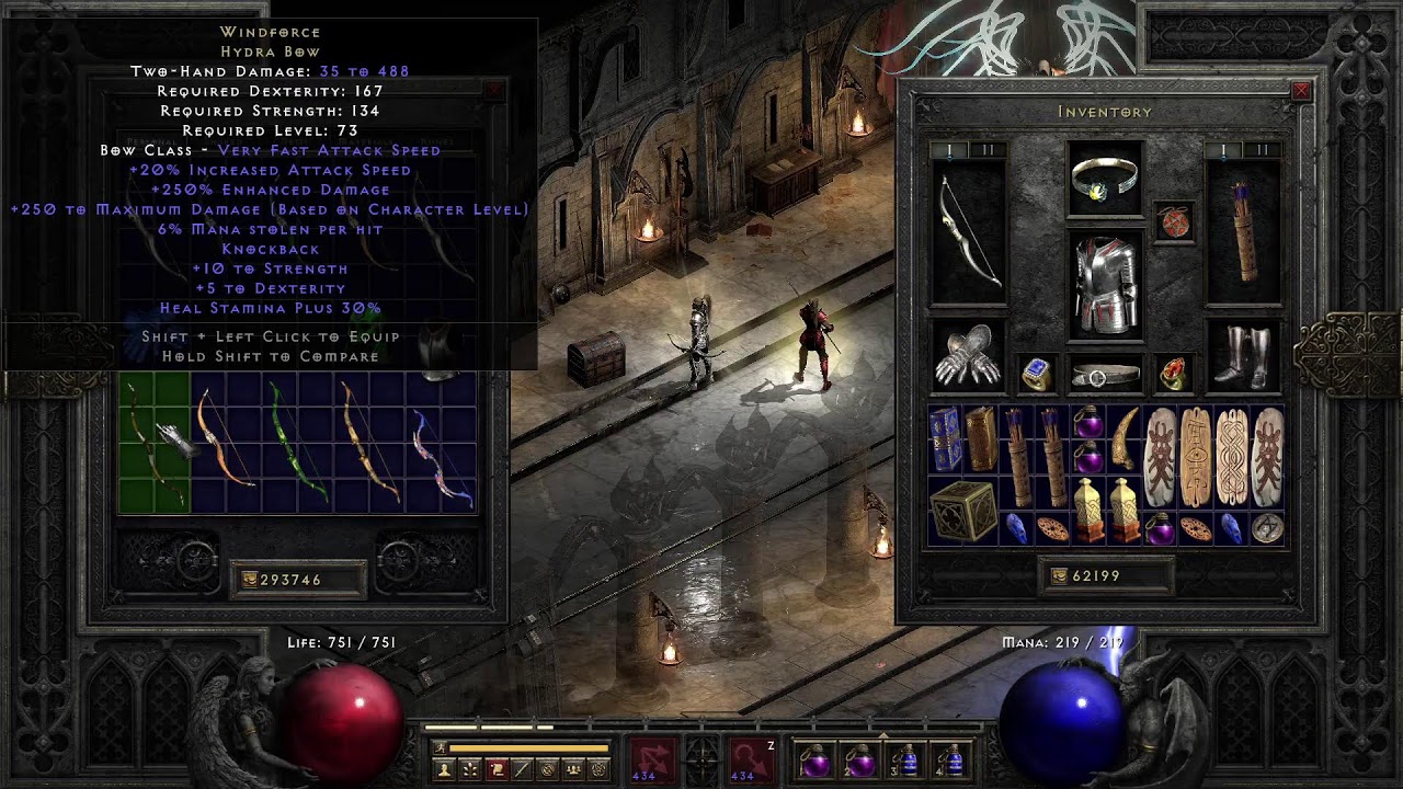 D2R Ladder Warlock and probably leveling Bowzon