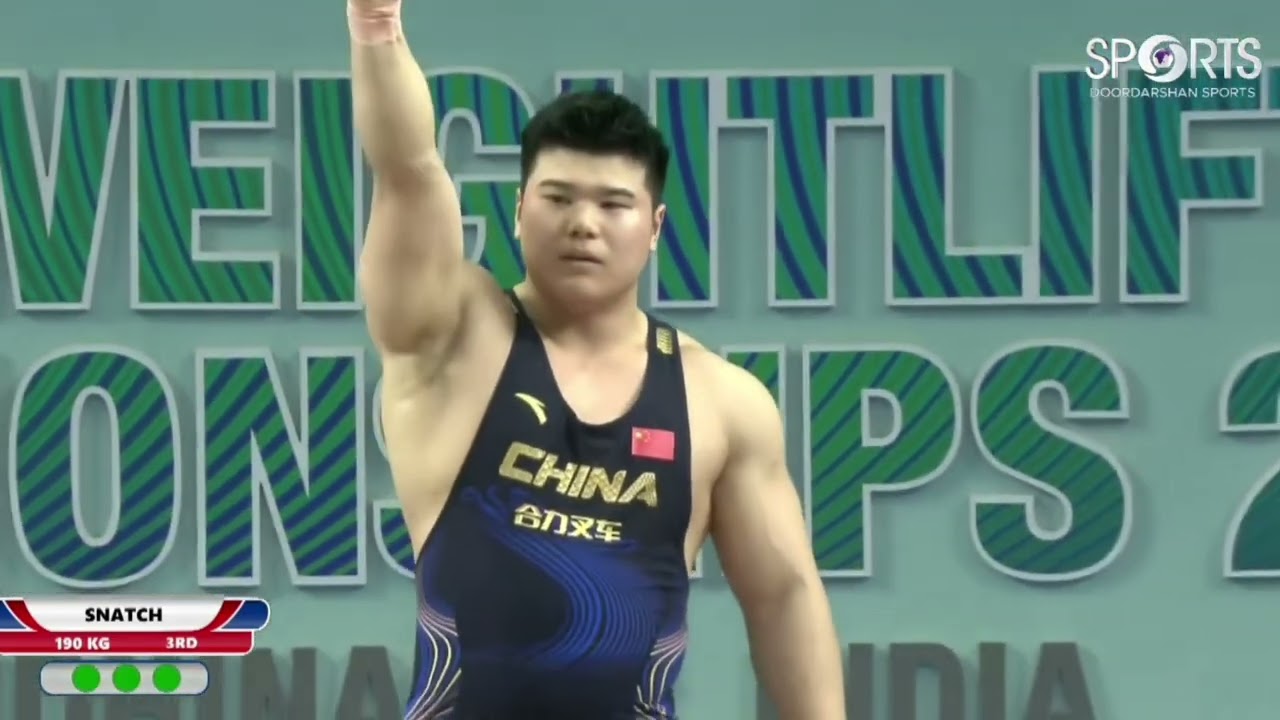 2026 Asian Weightlifting Championship / Liu Huanhua All Lifts -110 kg Cat.