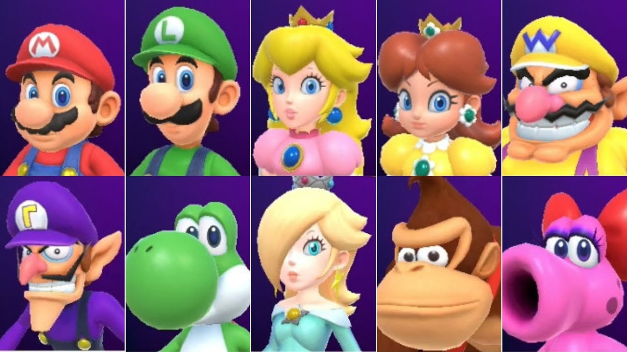Mario Party Superstars // All Playable Characters [1st Place]