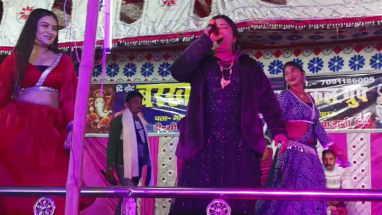 #video बरखा रानी नाच प्रोग्राम बरखा रानी स्टेज शो Barkha Rani Nach program#bhojpuri nach program