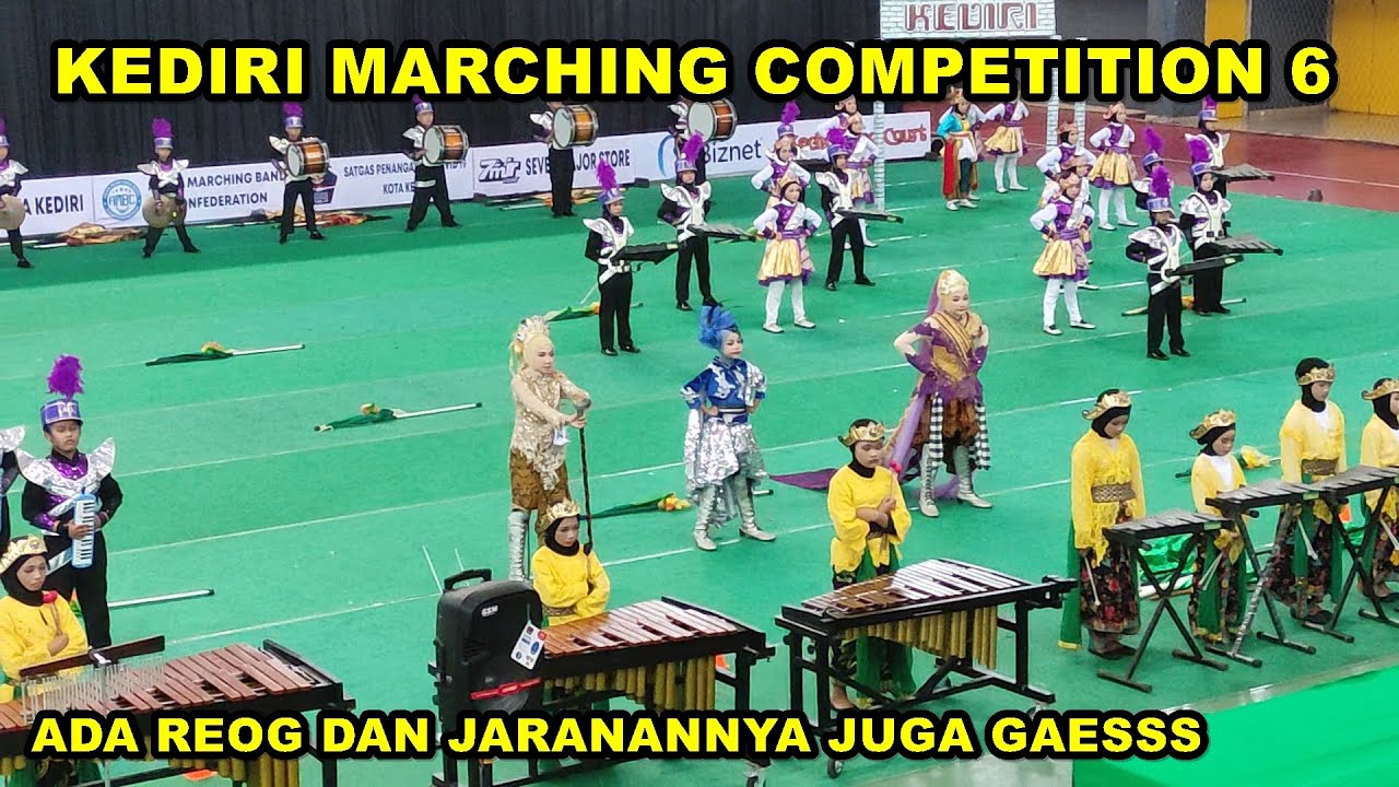 AKSI DISPLAY MARCHING,REOG,JARANAN MI PLUS MADANIA DIKOMPETISI MARCHING KEDIRI 6 TAHUN 2022