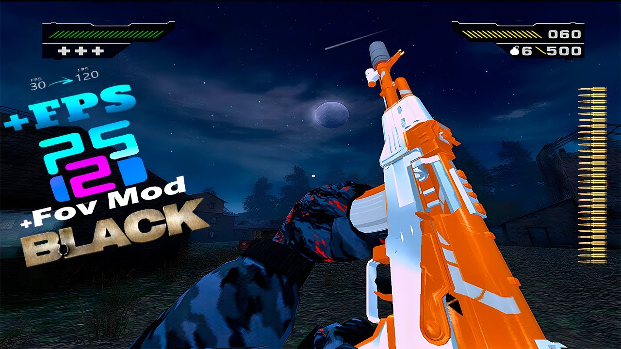 BLACK Gameplay HD 1080p 120Fps  FOV Mod