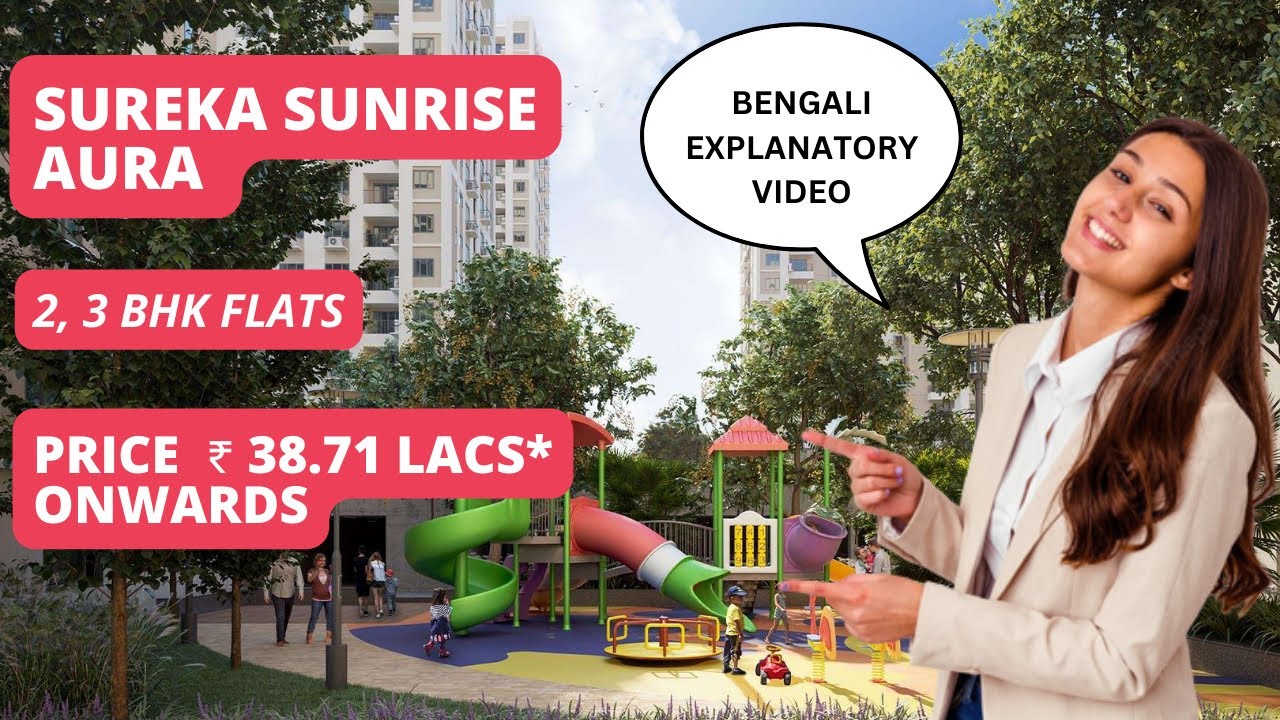 Sunrise Aura | ☎️+91-7604092445 | 2, 3 BHK Flats For Sale in Southern Bypass, Kolkata
