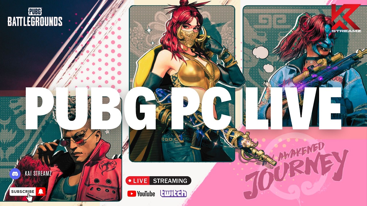 PUBG PC Live | RTX 5090 | Kai Streamz | #pubg #pubgindia