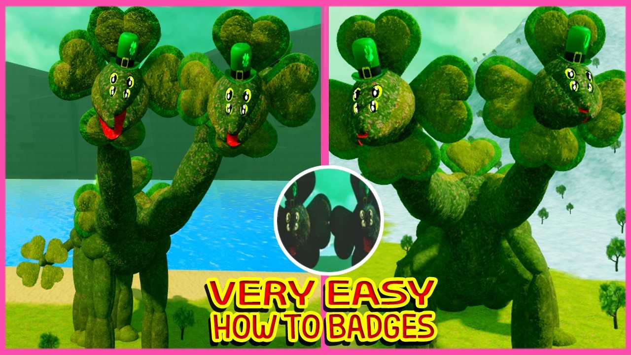 Roblox Update - How to get  St.Cloverneck Badge in Tiny Universe - Event Part1