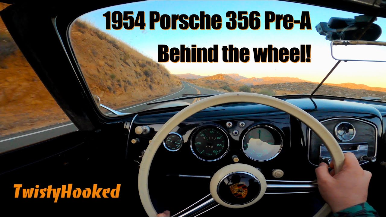 Porsche 356 Pre-A ('54) | Sound on! Driving East County San Diego