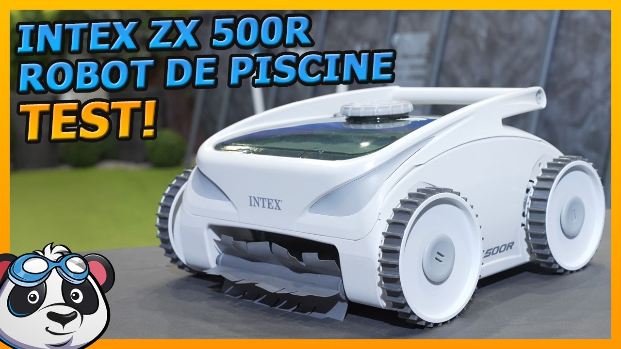 Robot de piscine Intex ZX500R -  une piscine propre en 5 étapes?