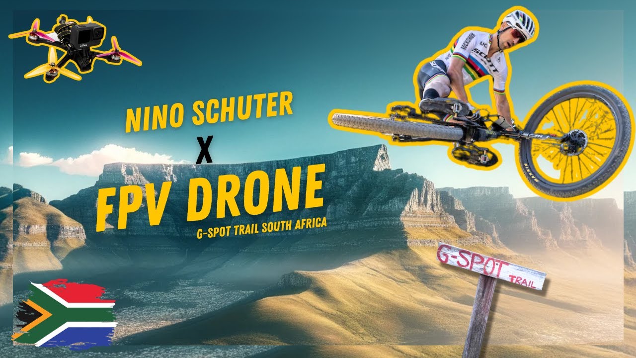 Epic MTB FPV: Nino Schurter Rides G-Spot Trail | Stellenbosch, South Africa