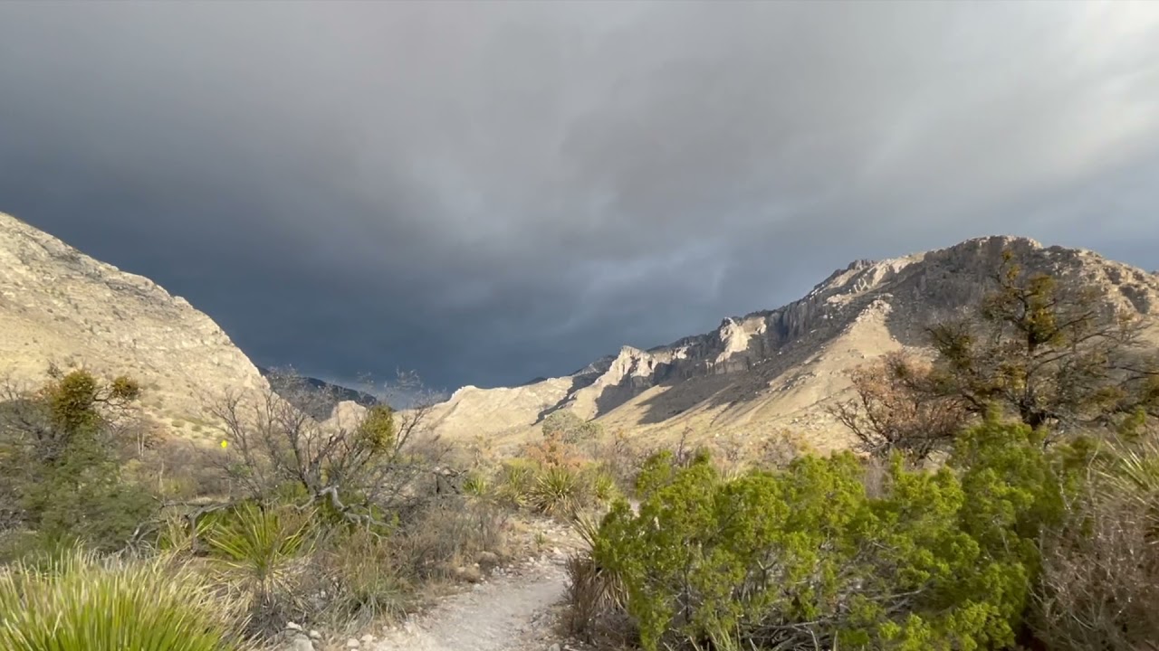 The Calm Before the Storm | Guadalupe Mountains, Texas