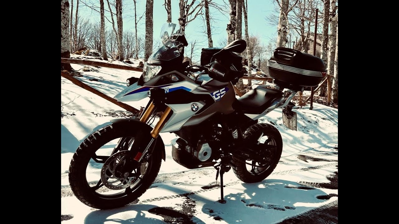 Dalla neve alla spiaggia (Tuscany) con la moto BMW G310GS